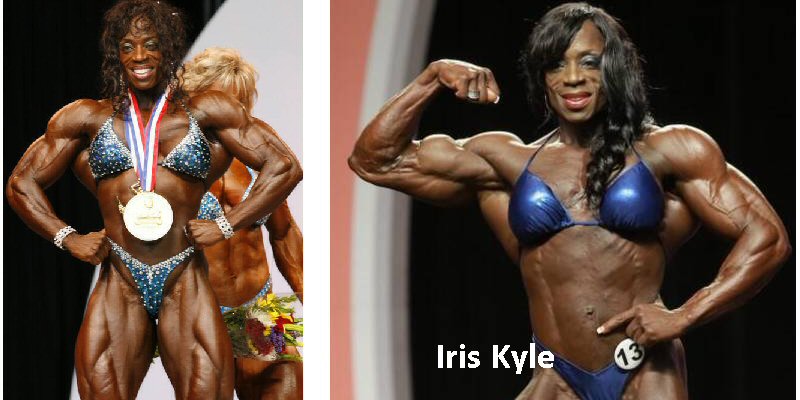 Músculos Femeninos: Antes y Después Iris-kyle