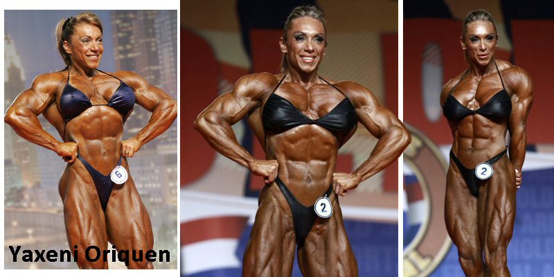 Músculos Femeninos: Antes y Después Yaxeni-oriquen